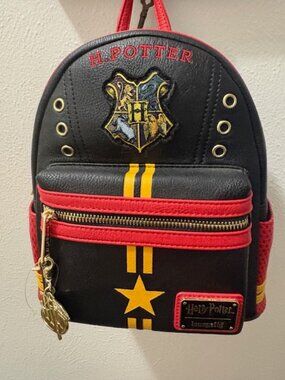 NWT Harry Potter Loungefly Triwizard Tournament Mini Backpack Rare Exclusive